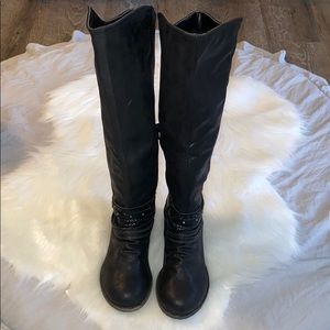 pop omaria women's riding boots